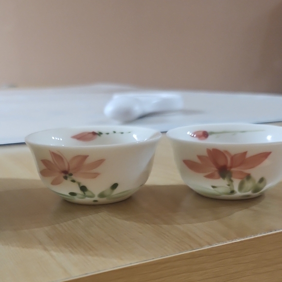 Floral Ceramic Jar with Lid - Picture 2 of 8